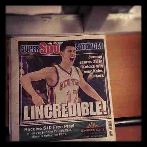 Jeremy Lin Knicks