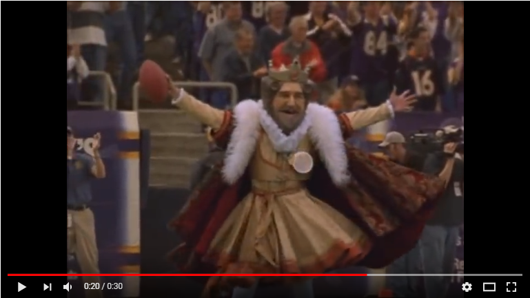 The Burger King In The NFL Commercials Were Great