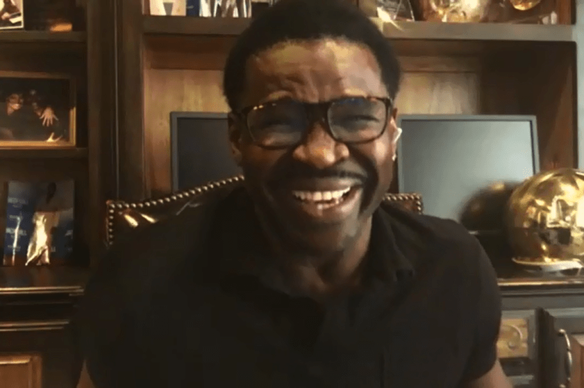 Michael Irvin Being Interviewed Via Video Tells Great 90s Dallas Cowboys Stories